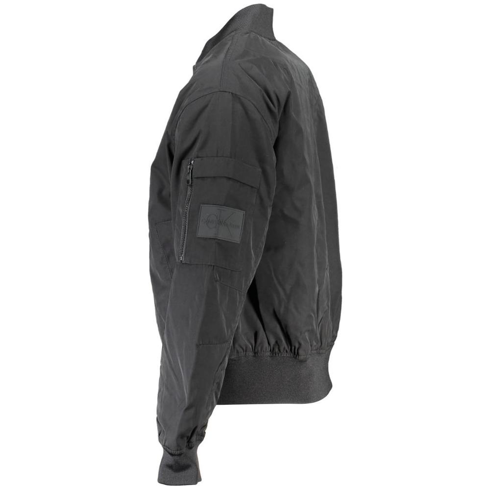 Calvin Klein Sleek Long Sleeve Zip-Up Jacket Calvin Klein Dark Slate Gray