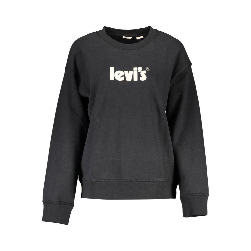 Levi's Black Cotton Women Sweater Levi's Dark Slate Gray