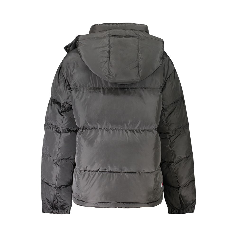 Tommy Hilfiger Black Polyester Women Jacket Tommy Hilfiger Dim Gray