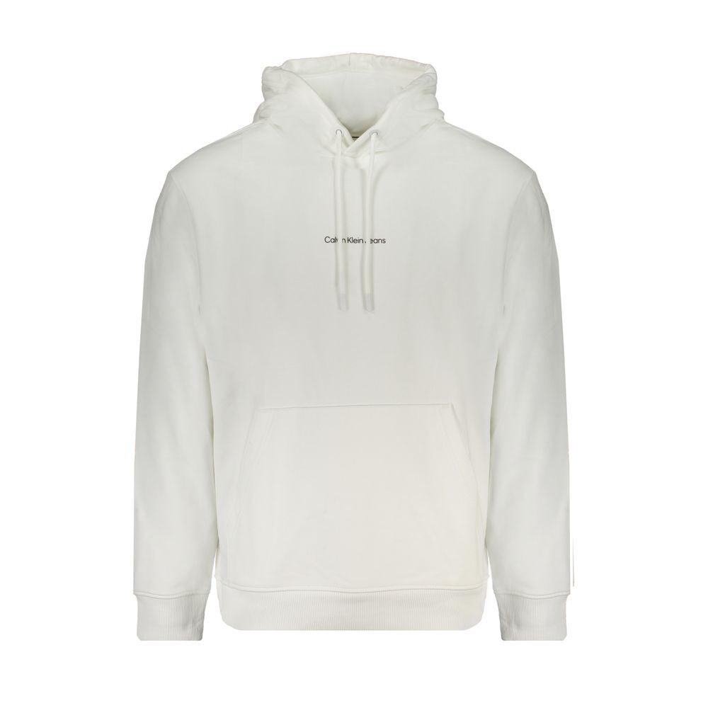 Calvin Klein White Cotton Sweater Calvin Klein Light Gray