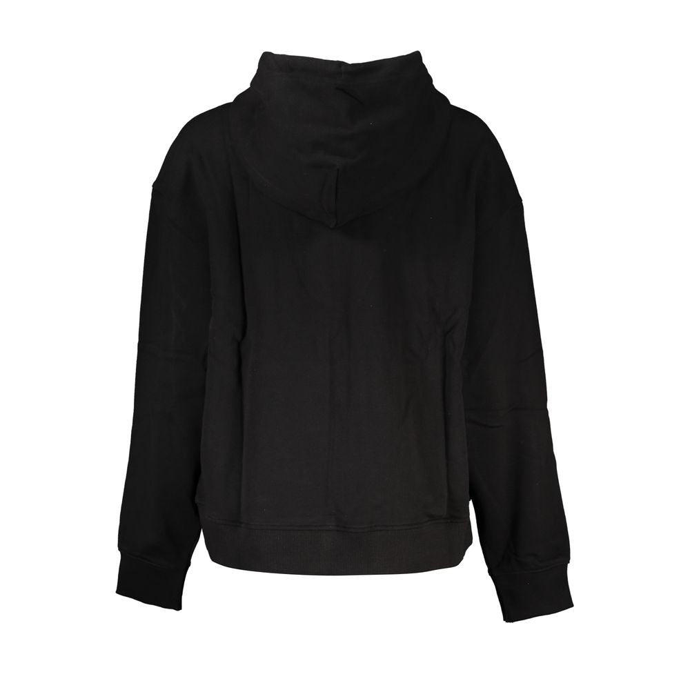 Tommy Hilfiger Black Cotton Sweater Tommy Hilfiger Black