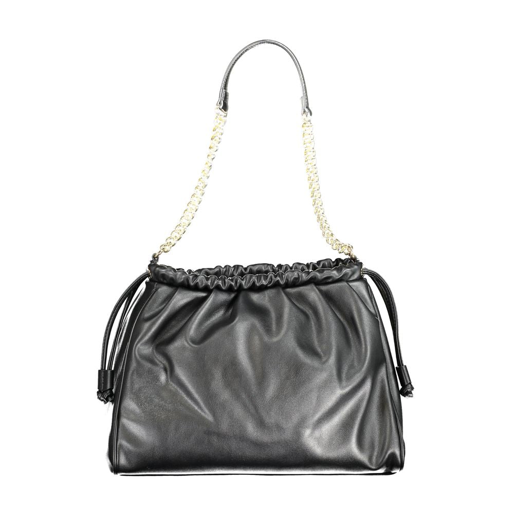 Valentino Bags Black Polyethylene Handbag Valentino Bags Dim Gray