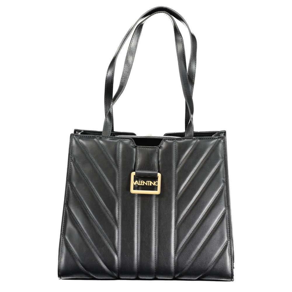 Valentino Bags Black Polyethylene Handbag Valentino Bags Dark Slate Gray