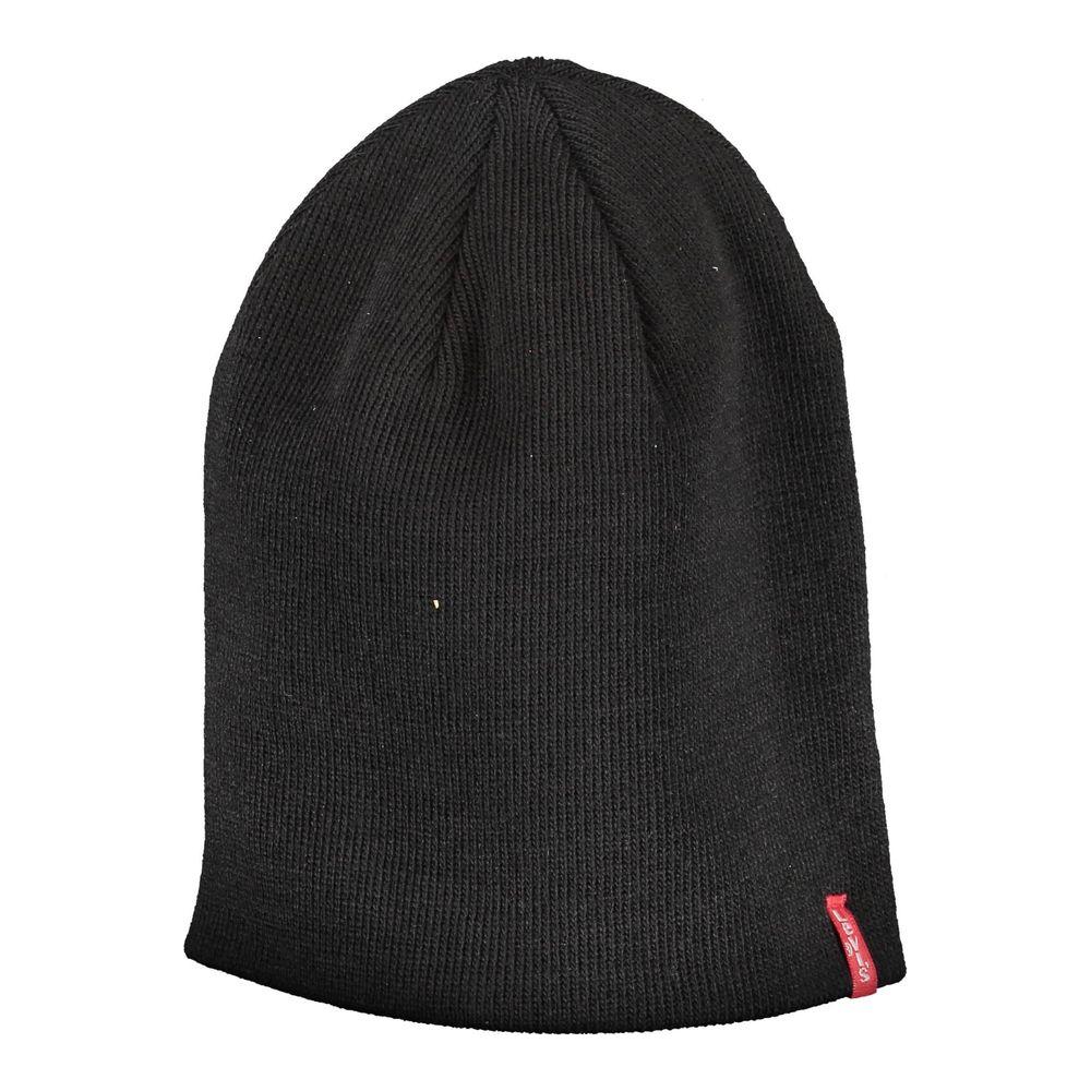 Levi's Black Acrylic Men Cap Levi's Dark Slate Gray