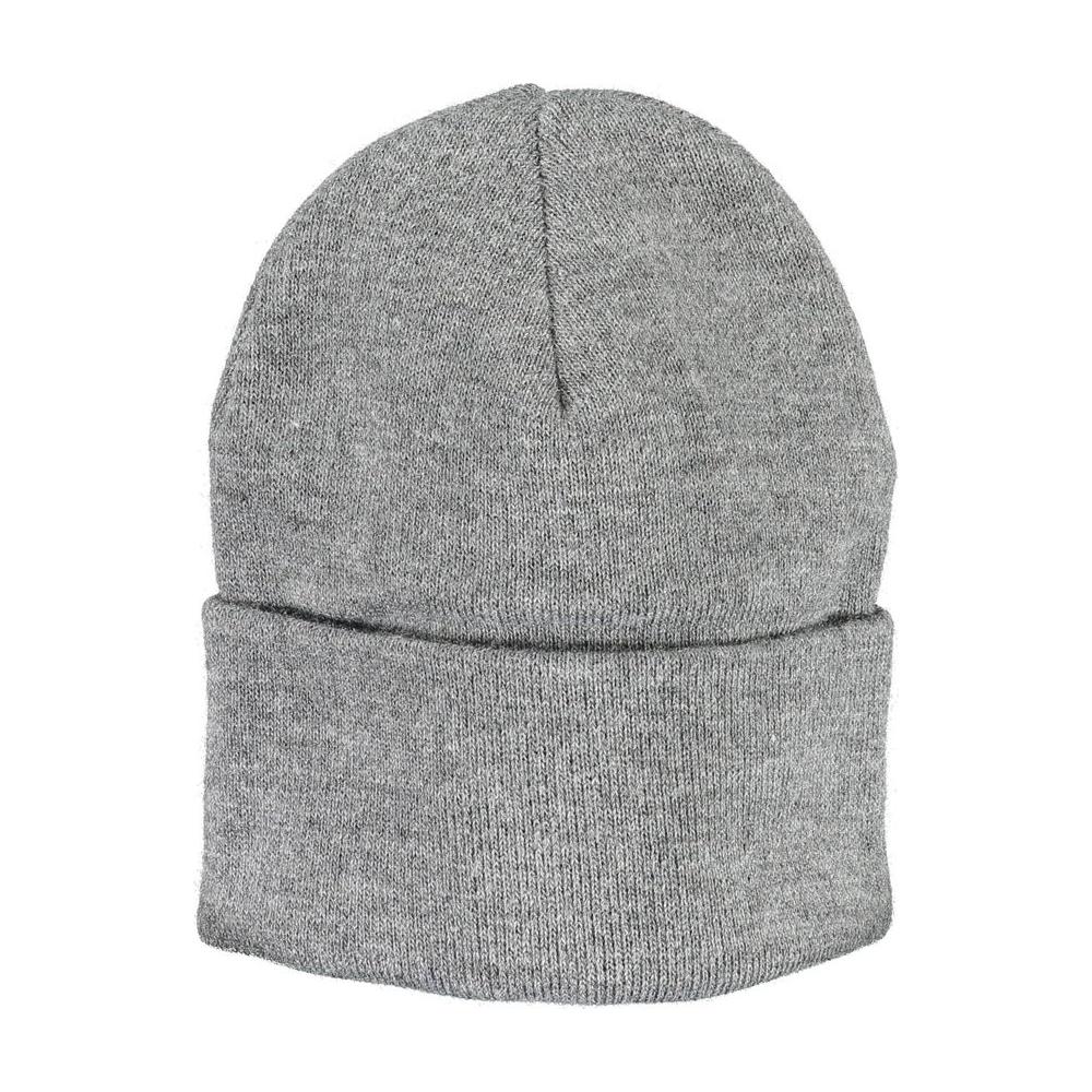 Levi's Gray Acrylic Men Cap Levi's Dark Gray
