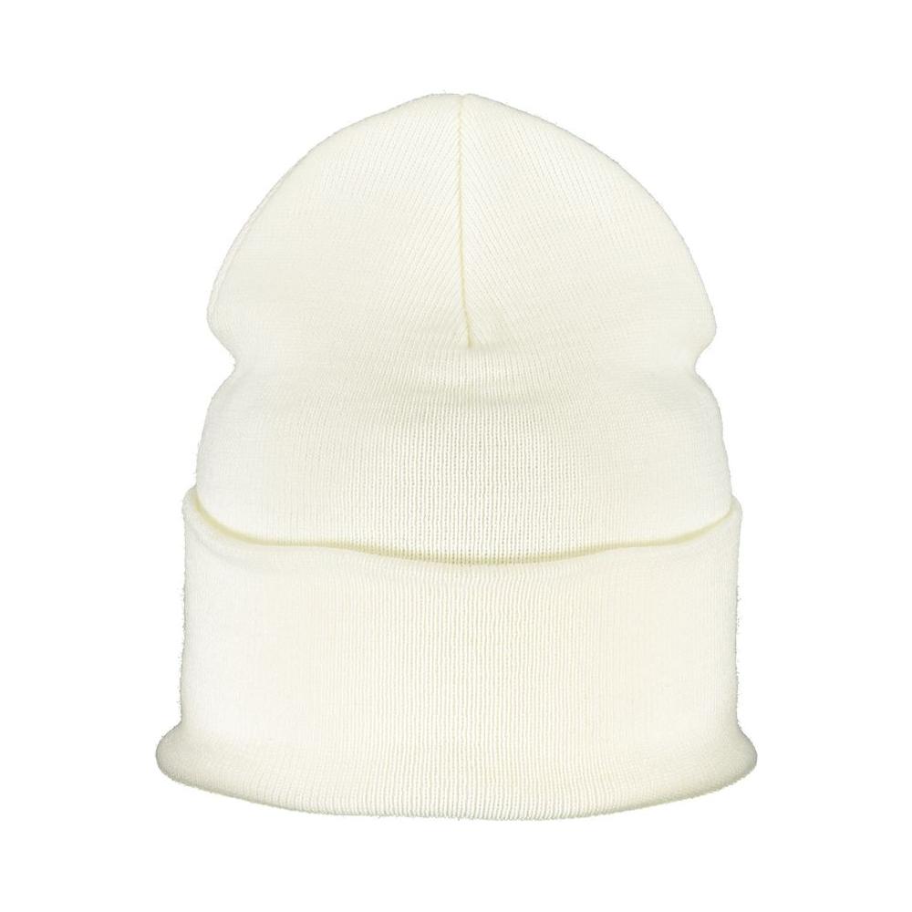 Levi's White Acrylic Hats & Cap Levi's Beige