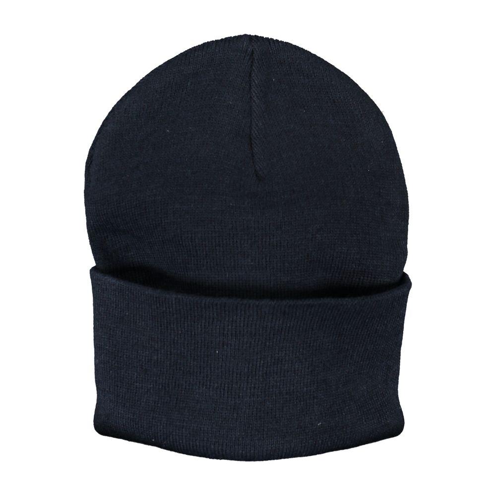 La Martina Blue Polyester Hats & Cap La Martina Black