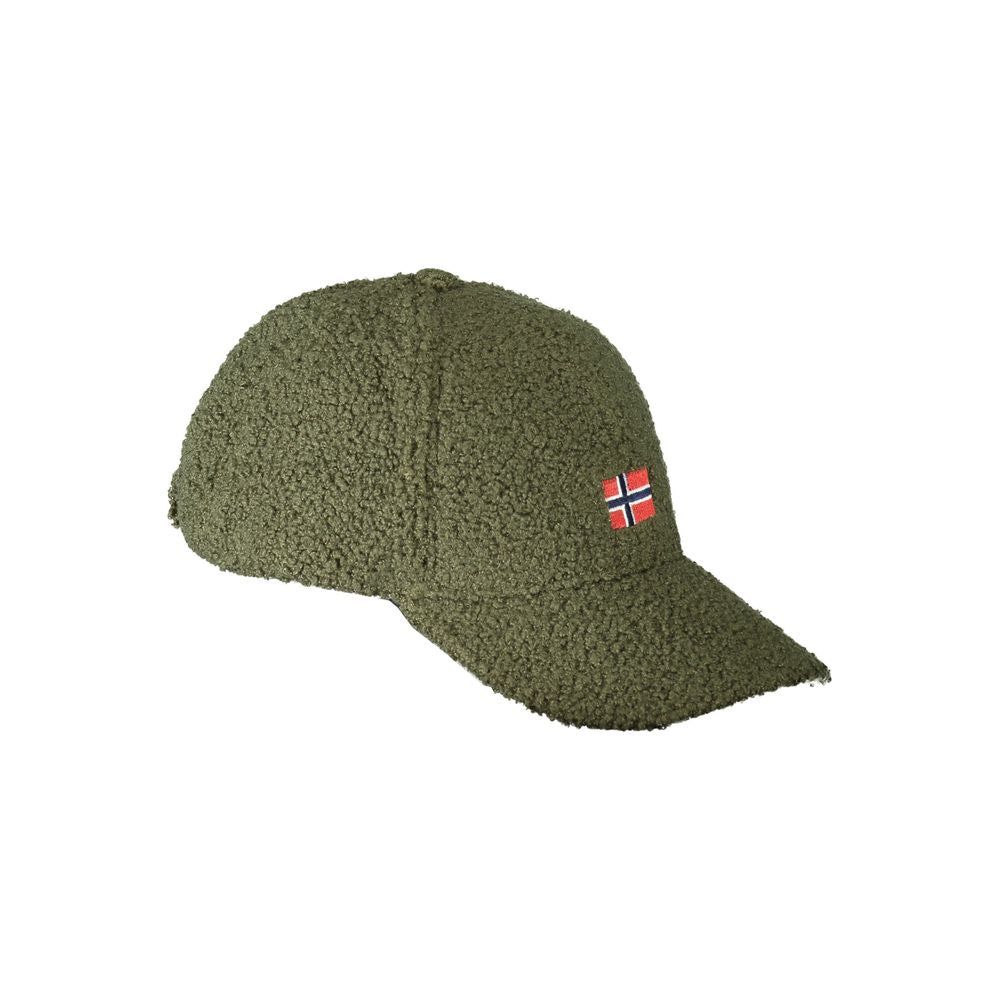 Norway 1963 Green Polyester Men Cap Norway 1963 Dark Olive Green