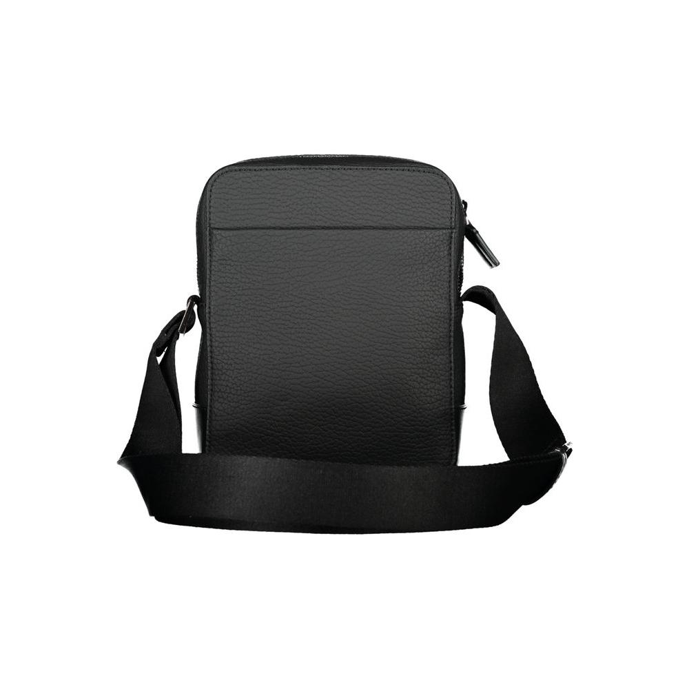 Calvin Klein Sleek Black Shoulder Bag with Contrasting Details Calvin Klein Dark Slate Gray