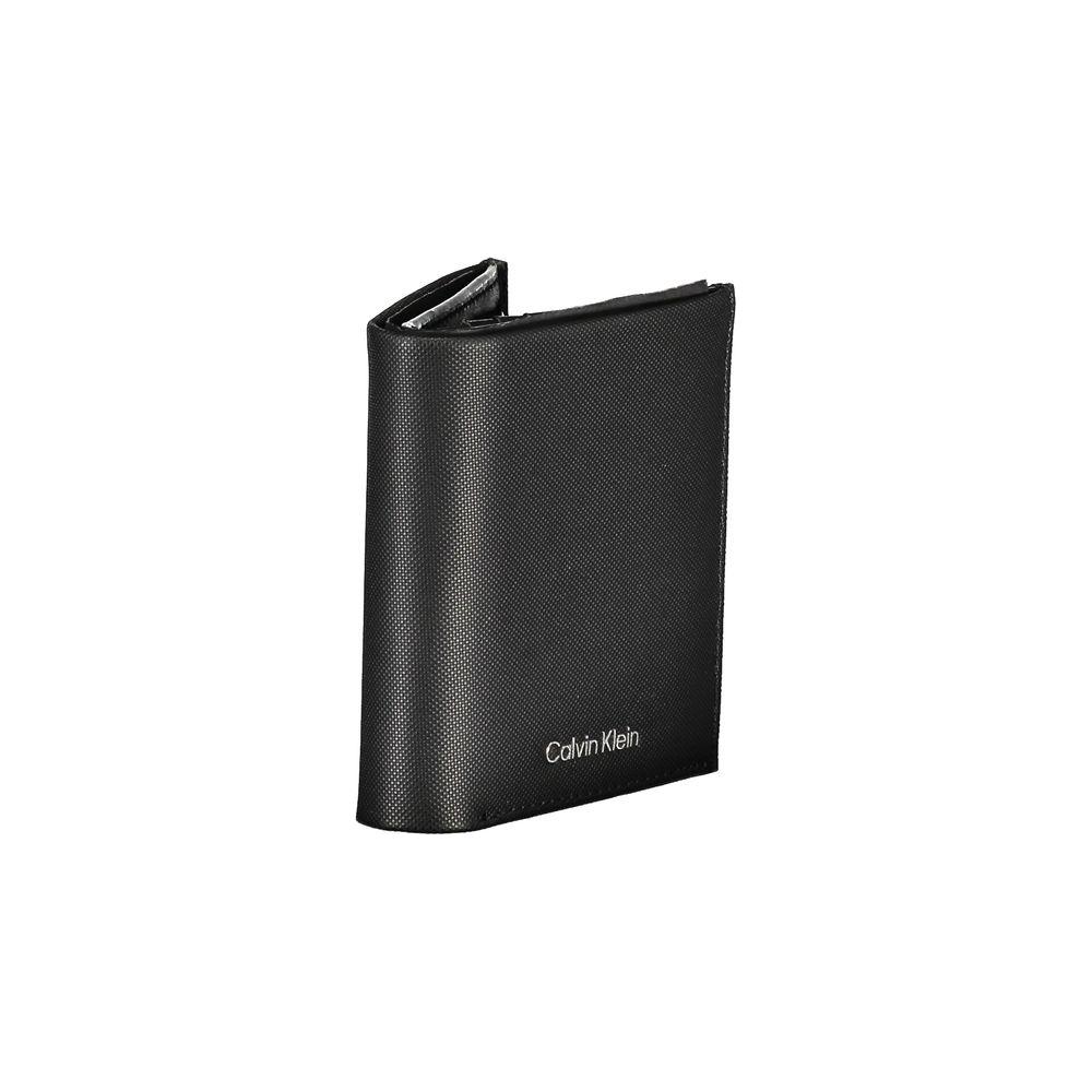 Calvin Klein Sleek Leather Bi-Fold Wallet with RFID Block Calvin Klein Dark Slate Gray