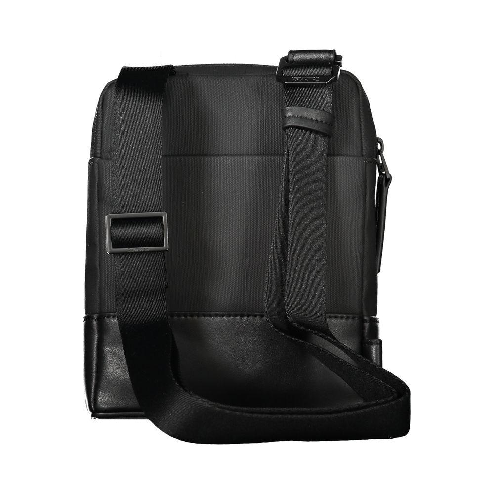 Calvin Klein Black Polyester Men Shoulder Bag Calvin Klein Dark Slate Gray