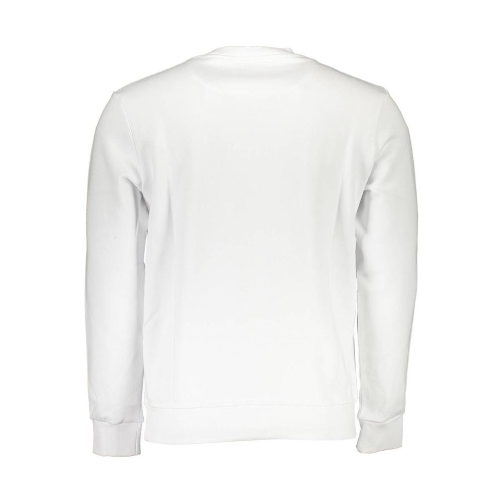 North Sails White Cotton Men Sweater North Sails White Smoke