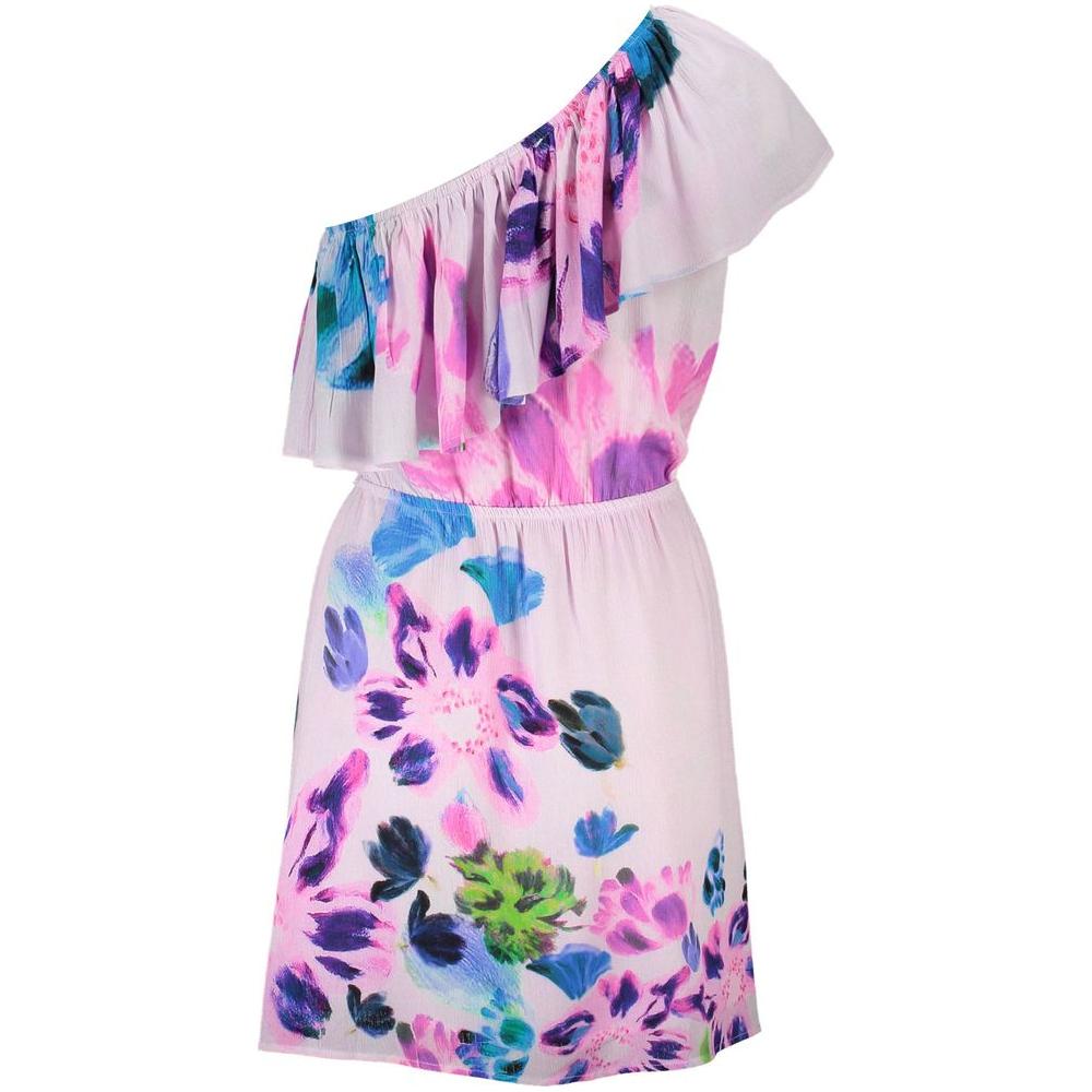 Desigual Pink Viscose Women Dress Desigual Thistle