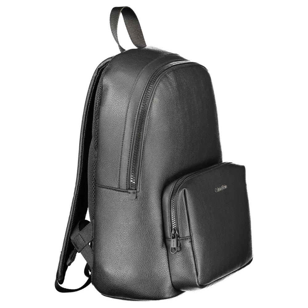 Calvin Klein Black Polyethylene Men Backpack Calvin Klein Dark Slate Gray