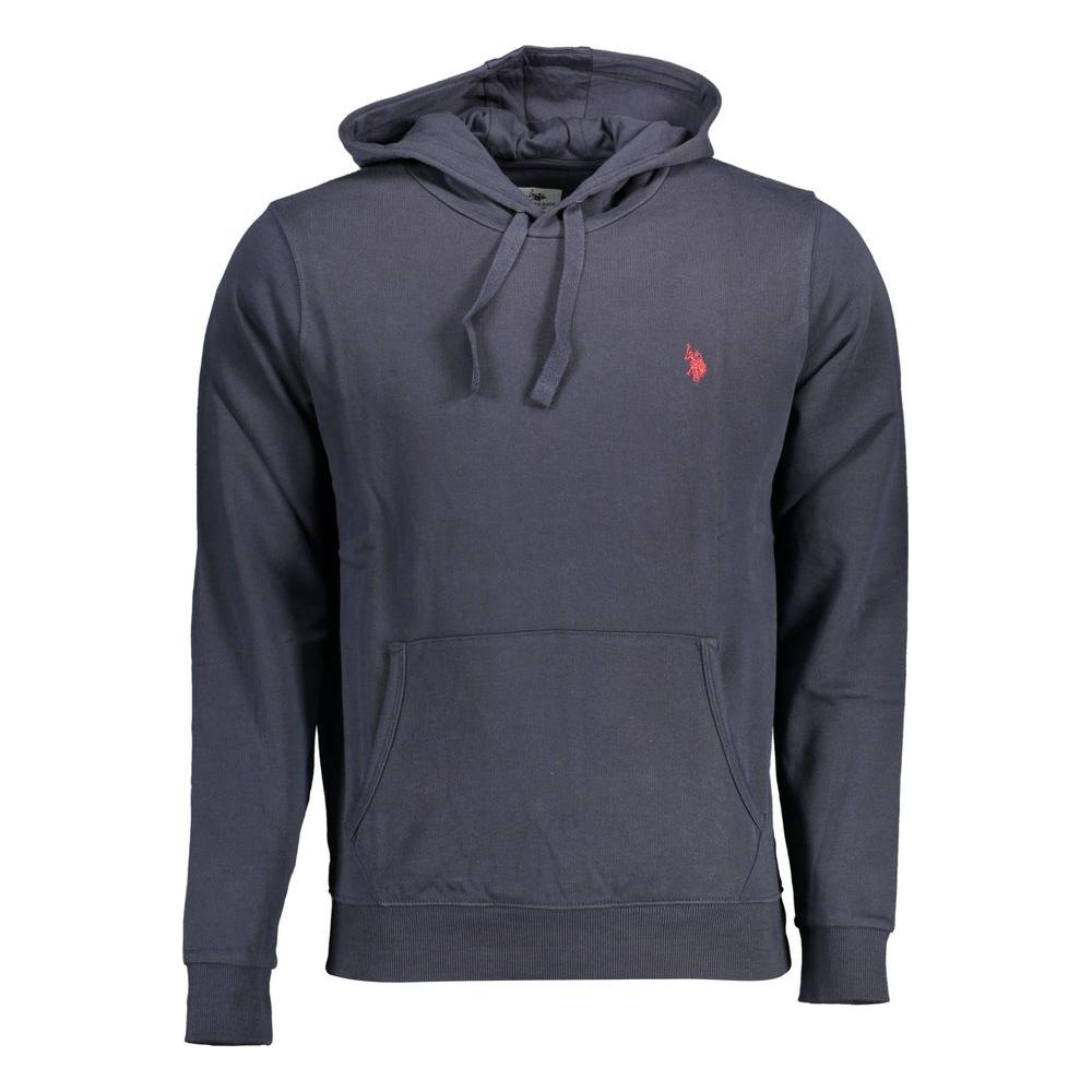 U.S. POLO ASSN. Blue Cotton Men Sweater U.S. POLO ASSN. Dark Slate Gray