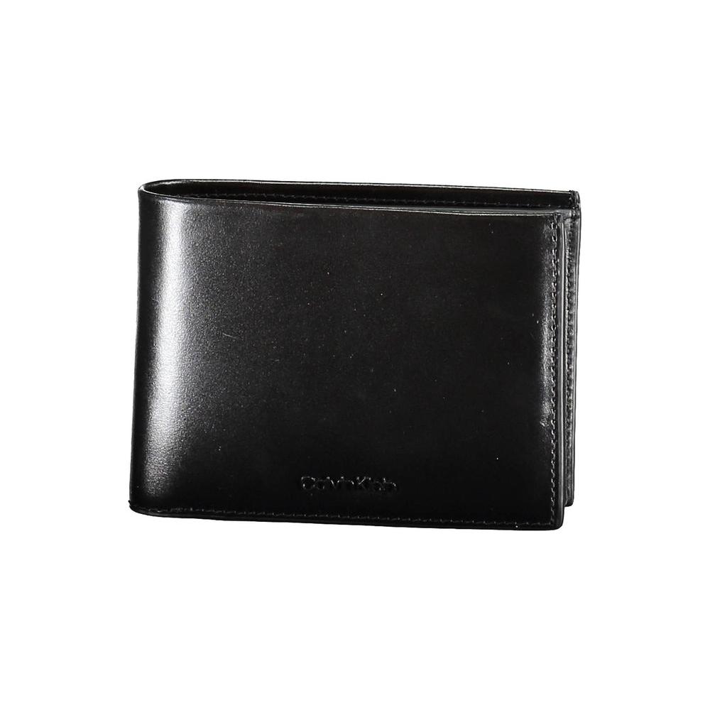 Calvin Klein Black Leather Men Wallet Calvin Klein Black