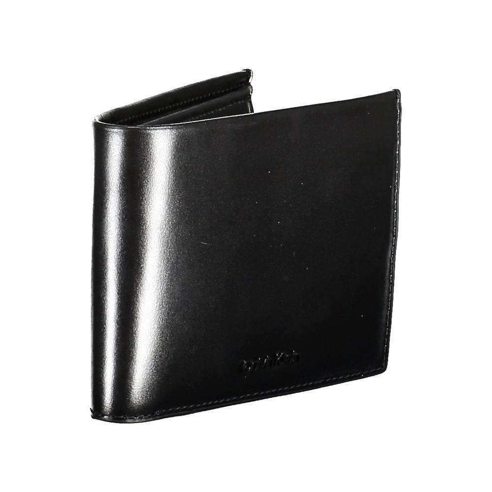 Calvin Klein Black Leather Men Wallet Calvin Klein Black