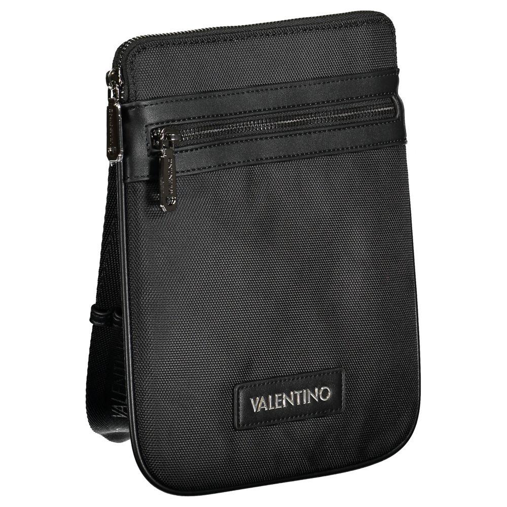 Valentino Bags Black Polyester Shoulder Bag Valentino Bags Dark Slate Gray