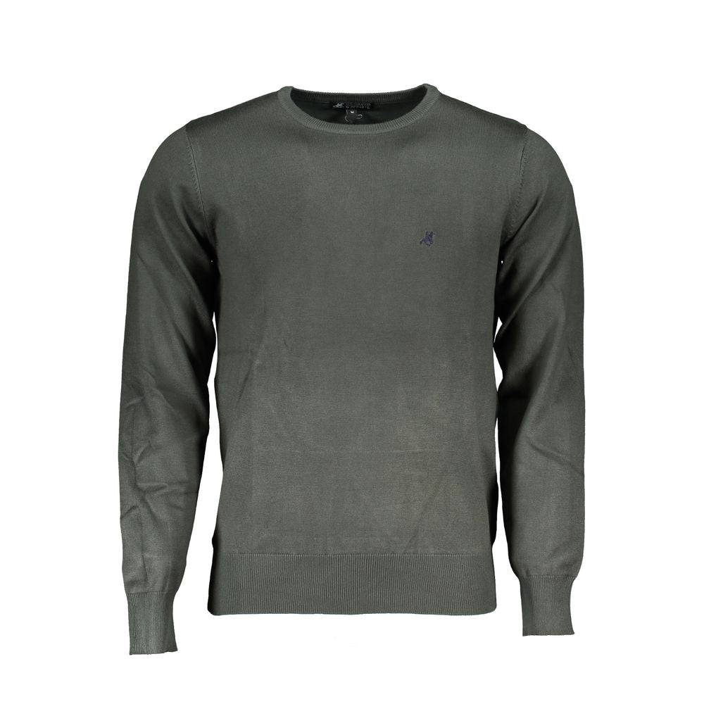 U.S. Grand Polo Green Nylon Sweater U.S. Grand Polo Dark Slate Gray