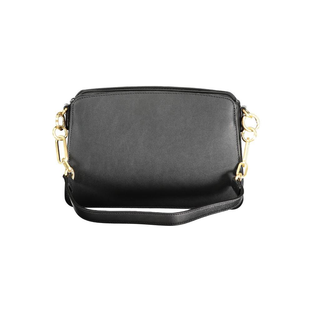 Valentino Bags Black Polyethylene Handbag Valentino Bags Dim Gray