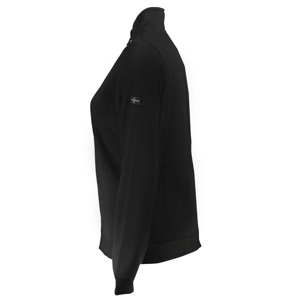 Norway 1963 Black Cotton Women Sweater Norway 1963 Black