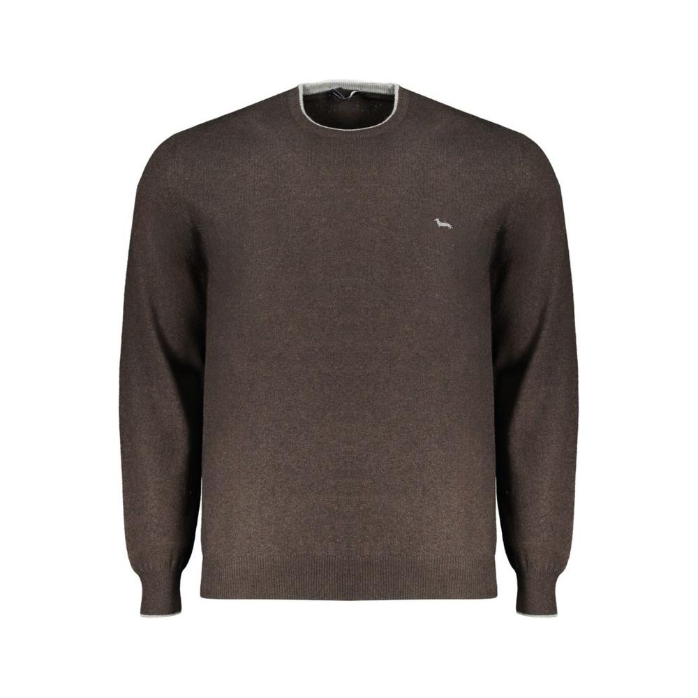 Harmont & Blaine Brown Cashmere Sweater Harmont & Blaine Dark Slate Gray