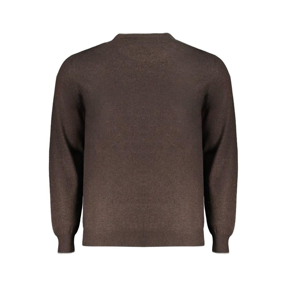 Harmont & Blaine Brown Cashmere Sweater Harmont & Blaine Dark Slate Gray