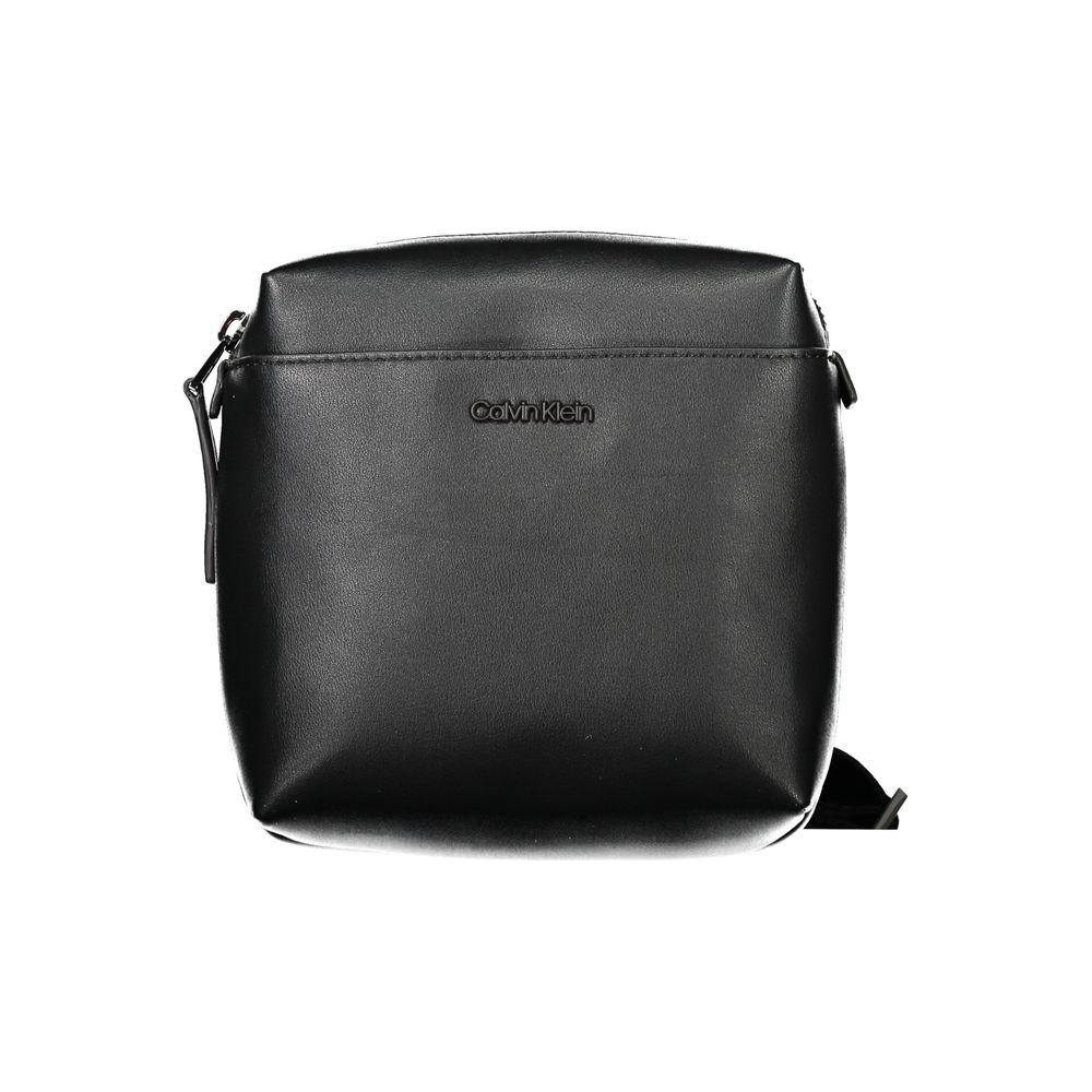 Calvin Klein Black Polyethylene Men Shoulder Bag Calvin Klein Dark Slate Gray