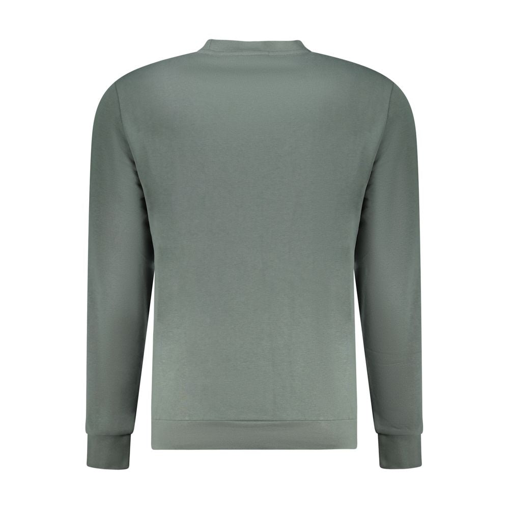Napapijri Green Cotton Sweater Napapijri Dim Gray