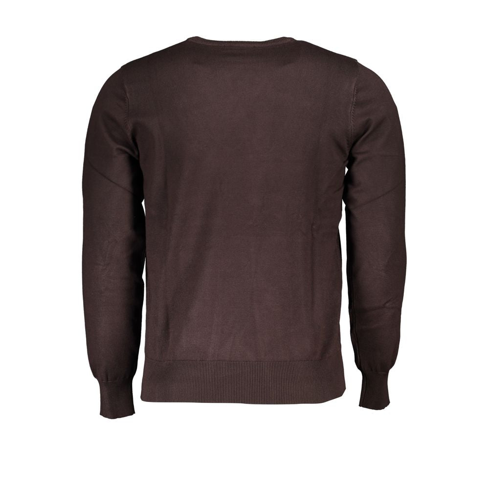 U.S. Grand Polo Brown Nylon Sweater U.S. Grand Polo Dark Slate Gray