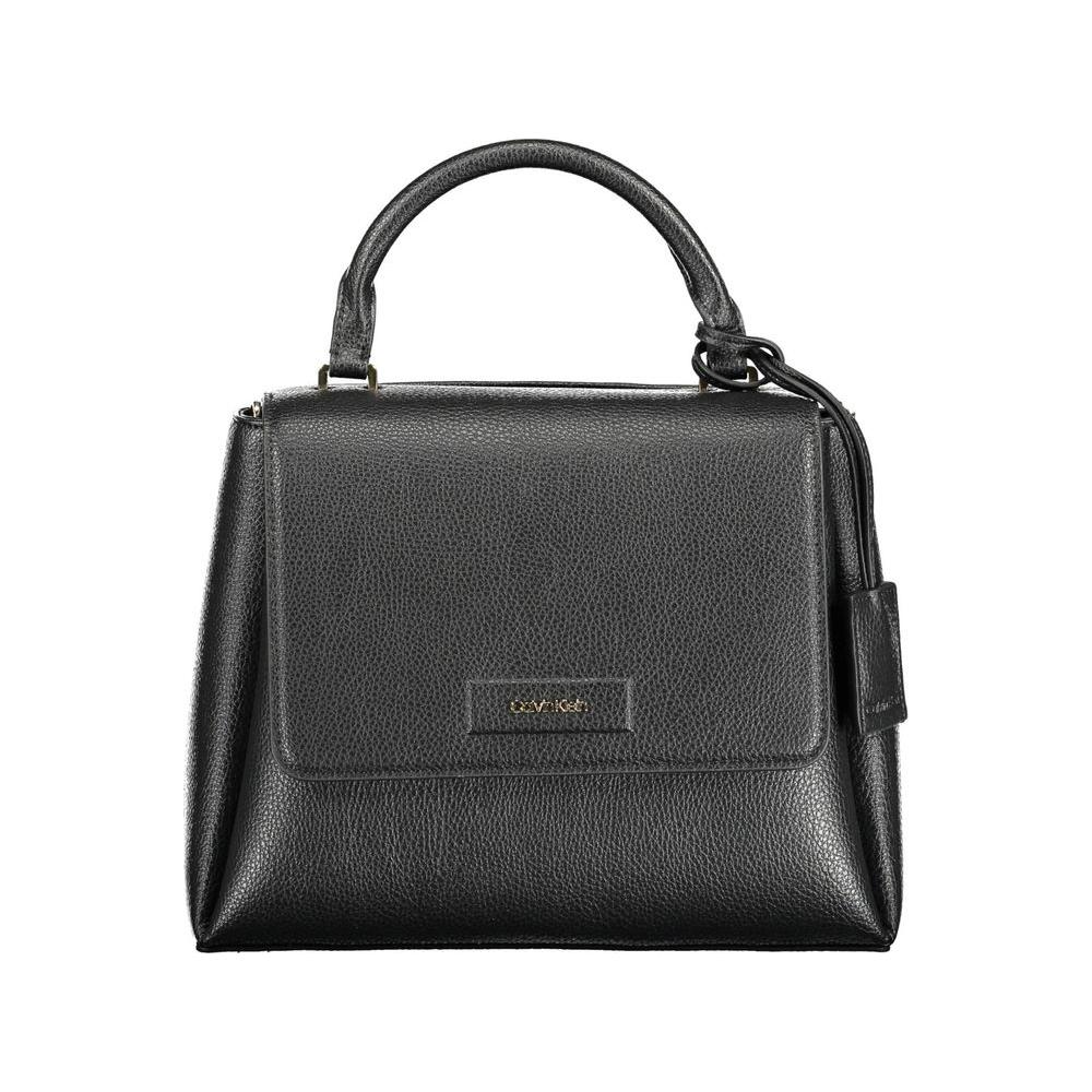 Calvin Klein Black Polyester Women Handbag Calvin Klein Dark Slate Gray