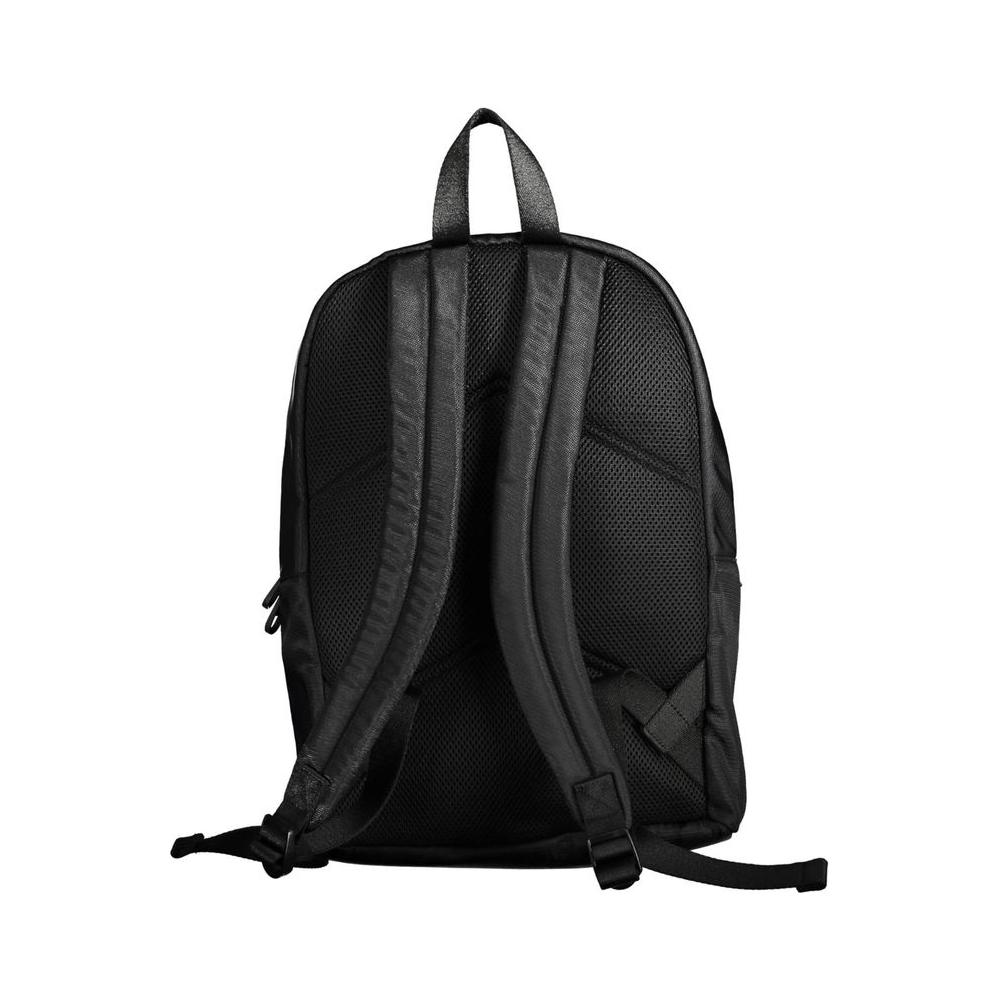 Calvin Klein Black Polyester Men Backpack Calvin Klein Black