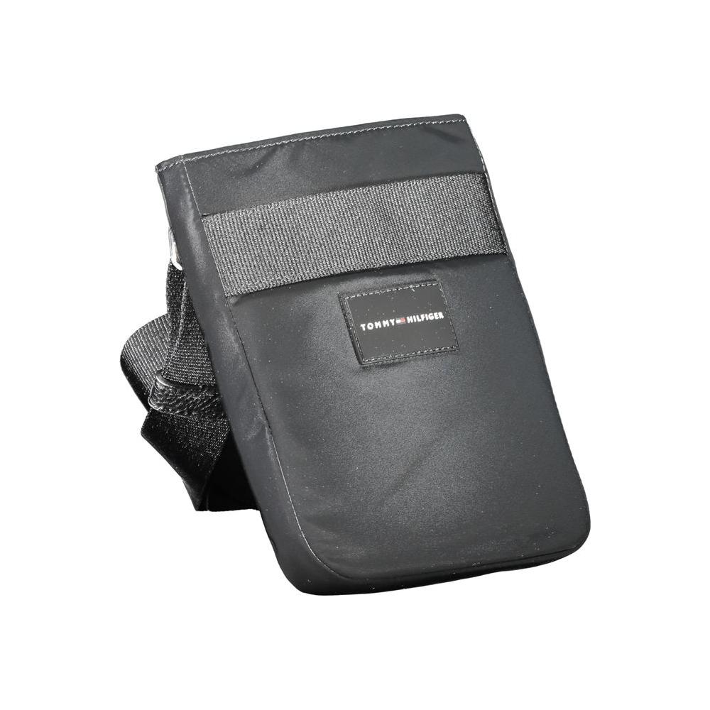 Tommy Hilfiger Black Polyester Shoulder Bag Tommy Hilfiger Dim Gray