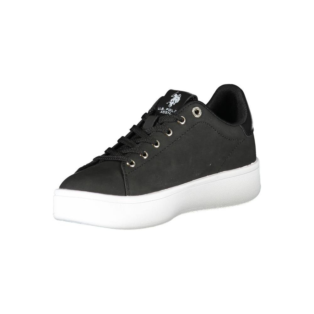 U.S. POLO ASSN. Black Polyester Women Sneaker U.S. POLO ASSN. Lavender