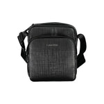 Calvin Klein Elegant Black Shoulder Bag with Contrasting Details CA-27471