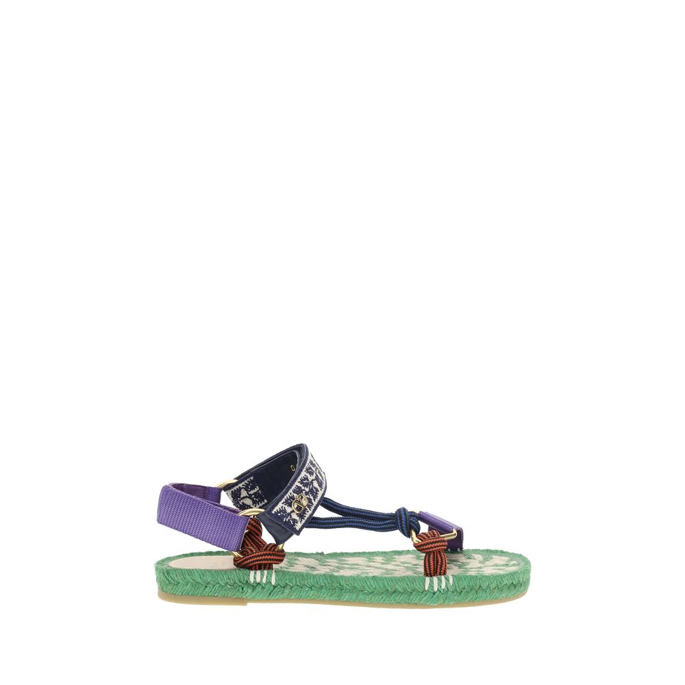 Valentino Garavani Lake Powell Sandals Valentino Garavani Slate Gray