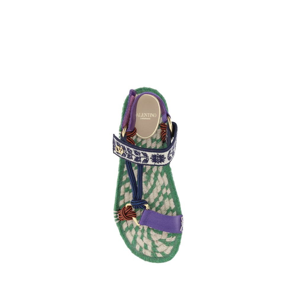 Valentino Garavani Lake Powell Sandals Valentino Garavani Dim Gray