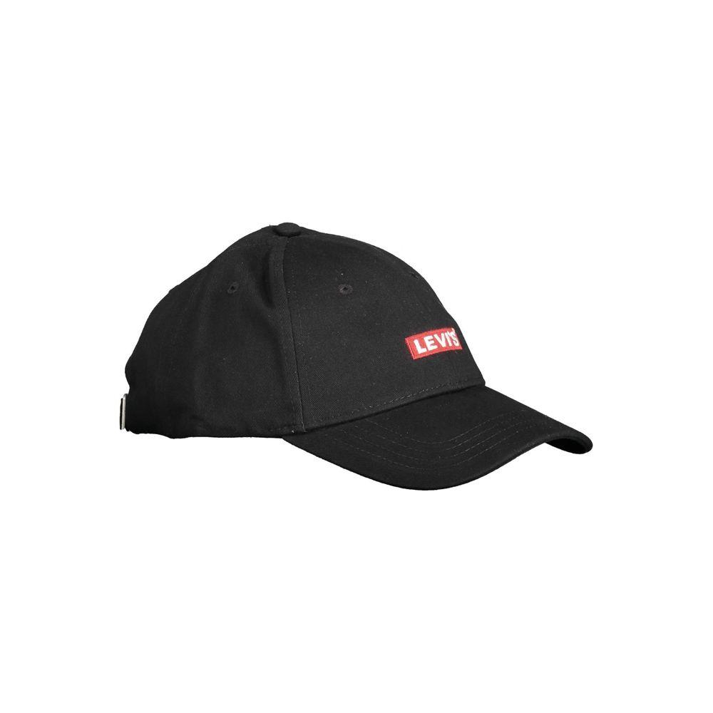 Levi's Black Cotton Men Cap Levi's Dark Slate Gray