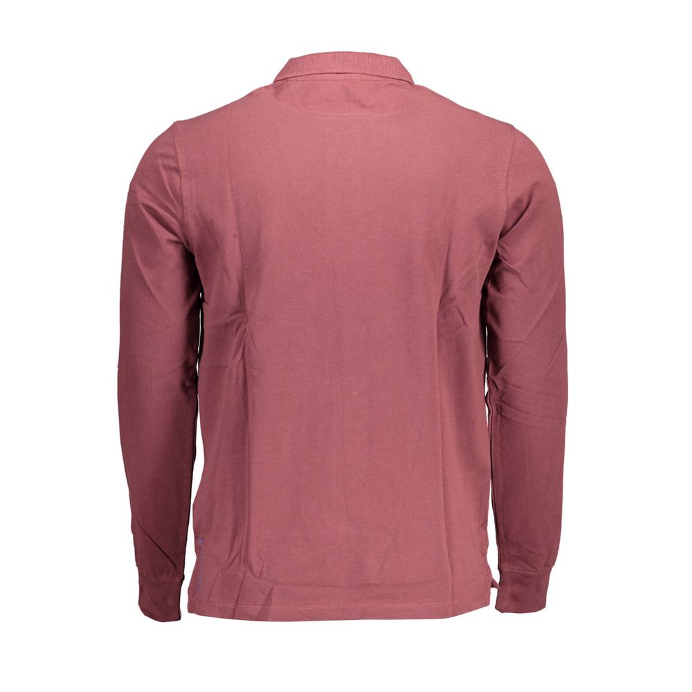 U.S. POLO ASSN. Purple Cotton Men Polo Shirt U.S. POLO ASSN. Maroon
