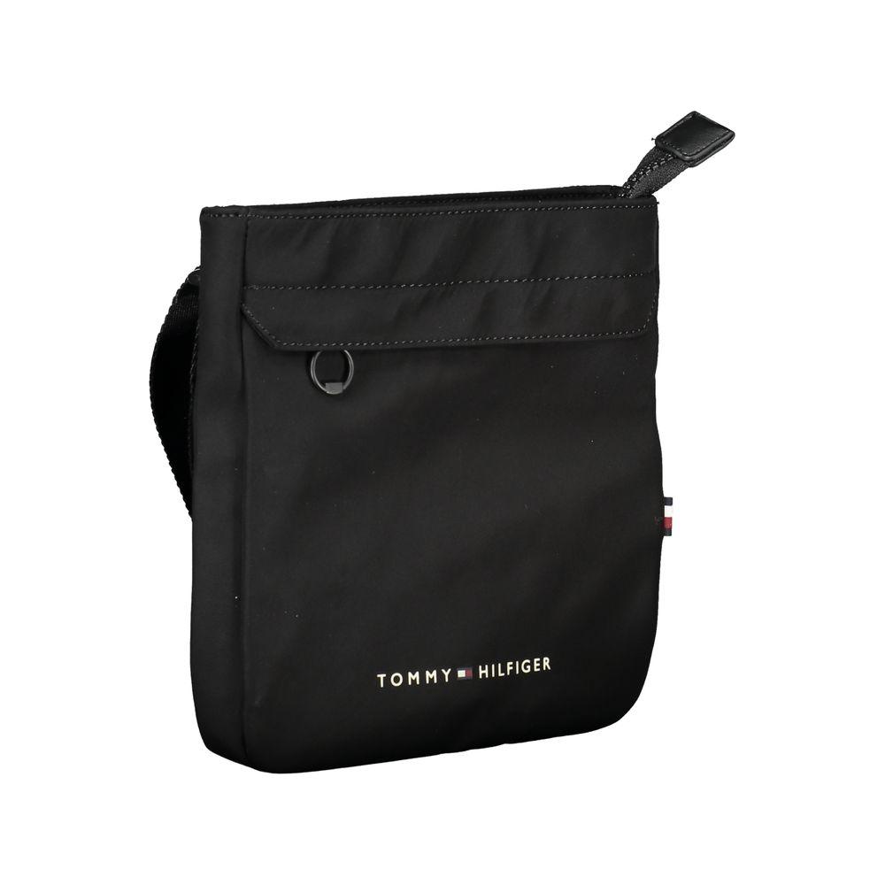 Tommy Hilfiger Black Polyester Men Shoulder Bag Tommy Hilfiger Black
