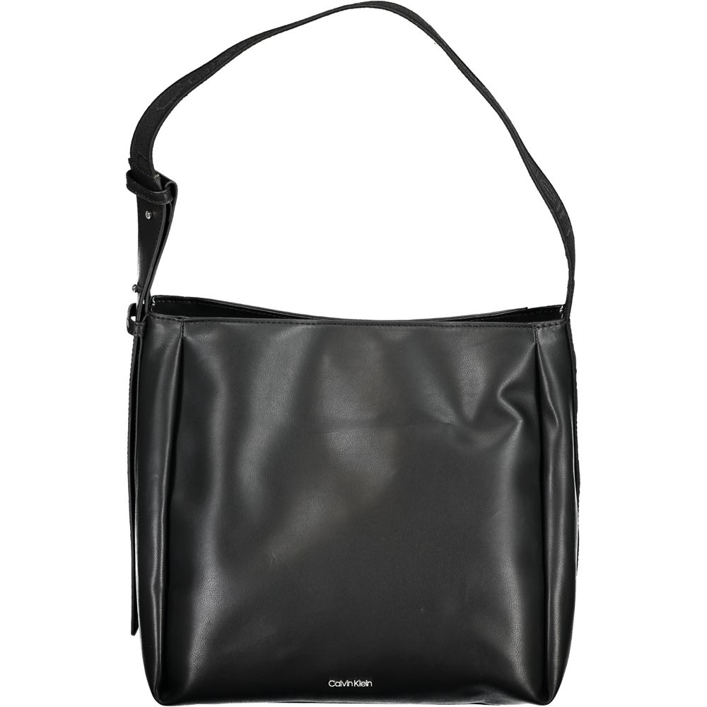 Calvin Klein Black Polyester Handbag Calvin Klein Dark Slate Gray