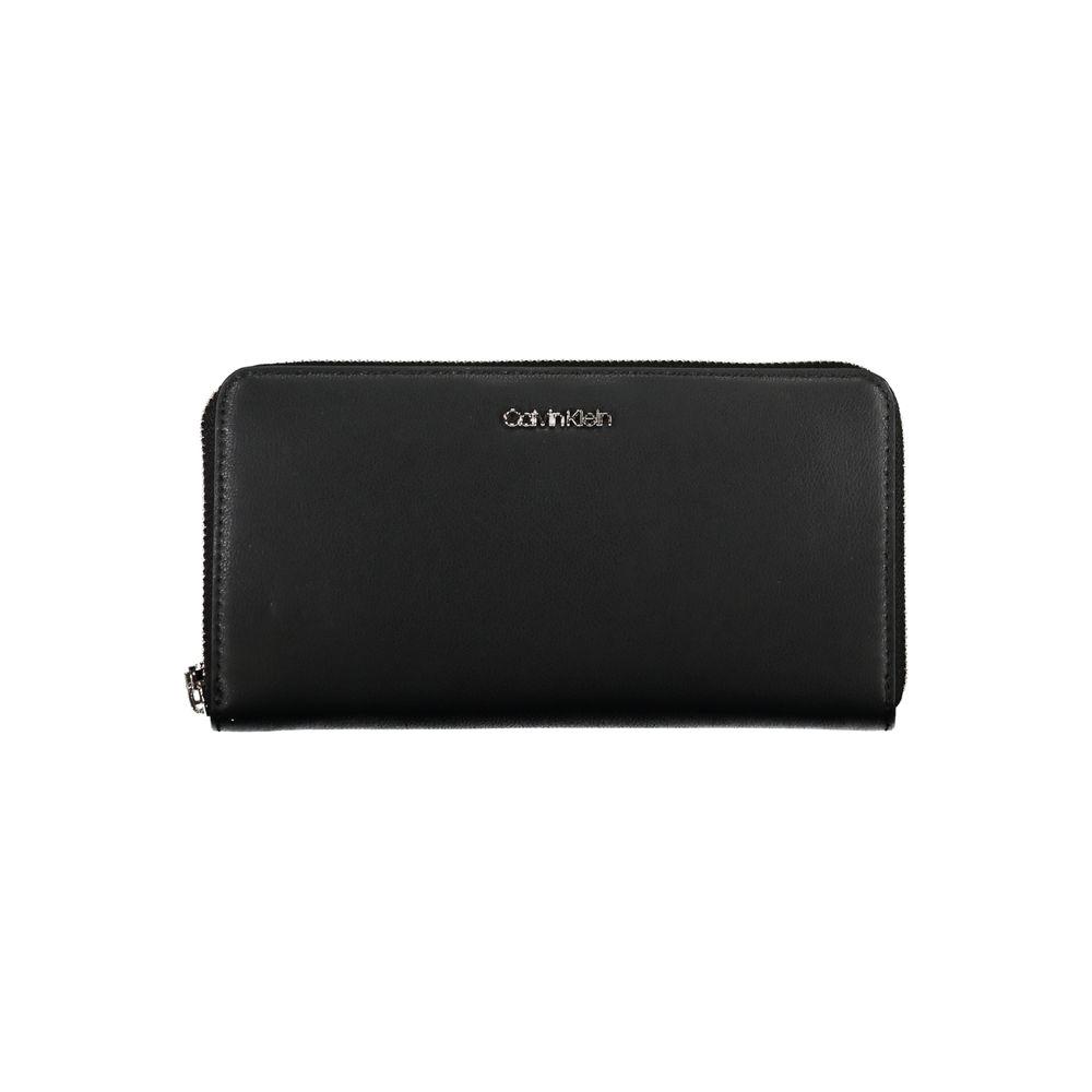 Calvin Klein Black Polyethylene Wallet Calvin Klein Dark Slate Gray