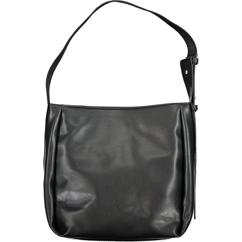 Calvin Klein Black Polyester Handbag Calvin Klein Dark Slate Gray