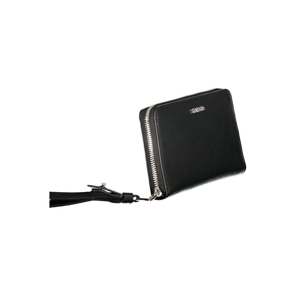 Calvin Klein Black Polyethylene Wallet Calvin Klein Dark Slate Gray