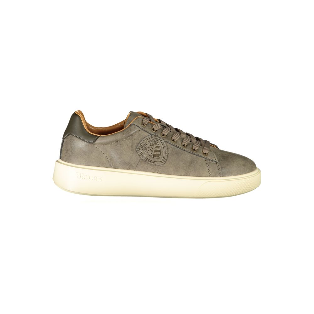 Blauer Beige Polyester Sneaker Blauer Rosy Brown