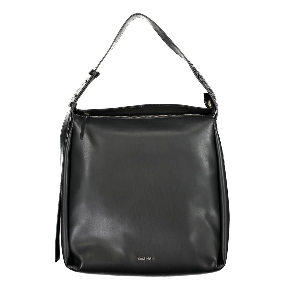 Calvin Klein Black Polyester Handbag Calvin Klein Dark Slate Gray