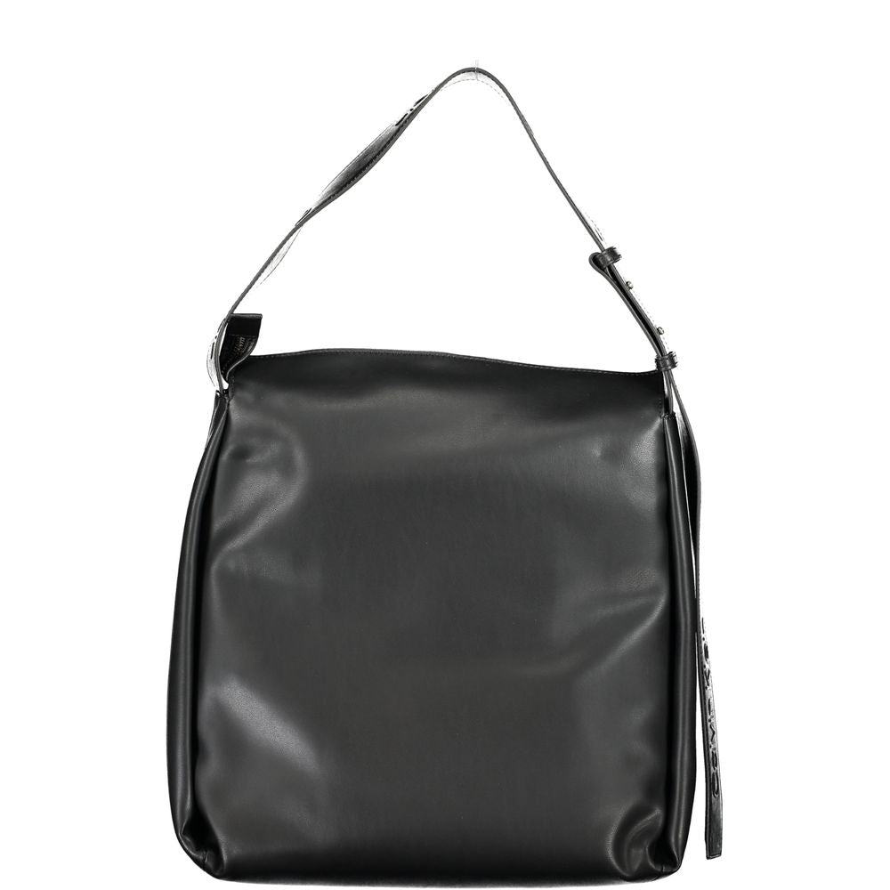 Calvin Klein Black Polyester Handbag Calvin Klein Dark Slate Gray