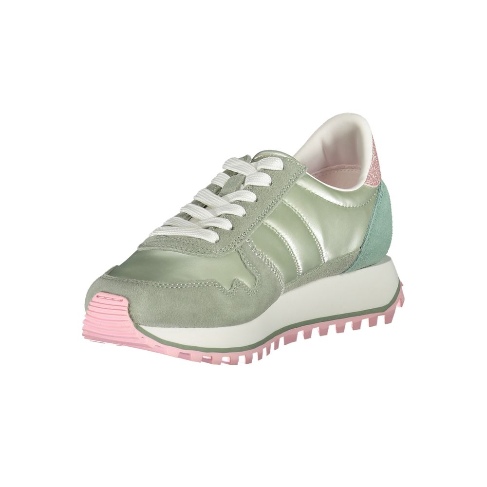 Blauer Green Polyester Women Sneaker Blauer Dark Gray