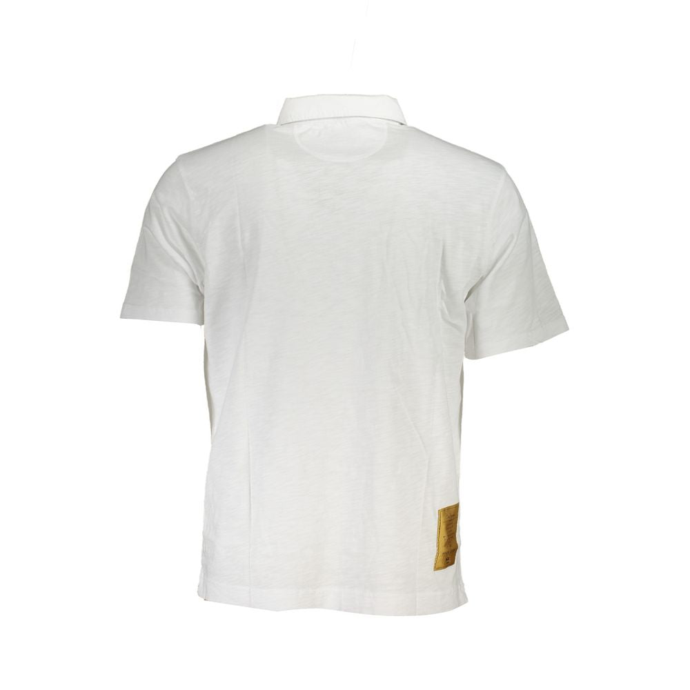 La Martina Pristine Cotton Polo with Chic Embroidery La Martina Light Gray