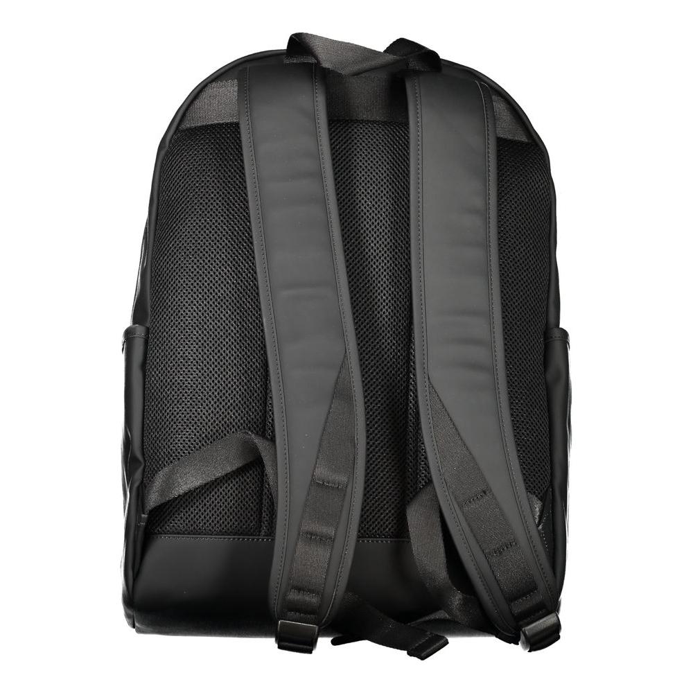 Tommy Hilfiger Black Polyester Backpack Tommy Hilfiger Dark Slate Gray